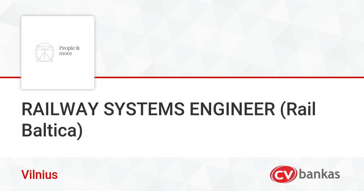 Railway Systems Engineering